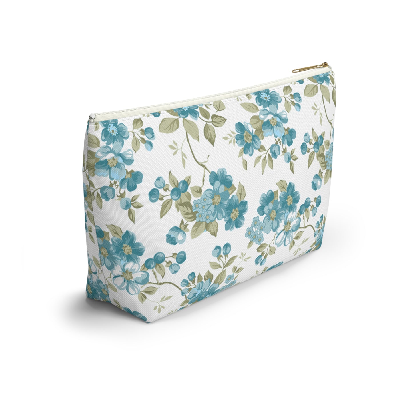 Floral Accessory Pouch, Makeup Bag, Organizing Pouch, Gift for Her, Travel Companion