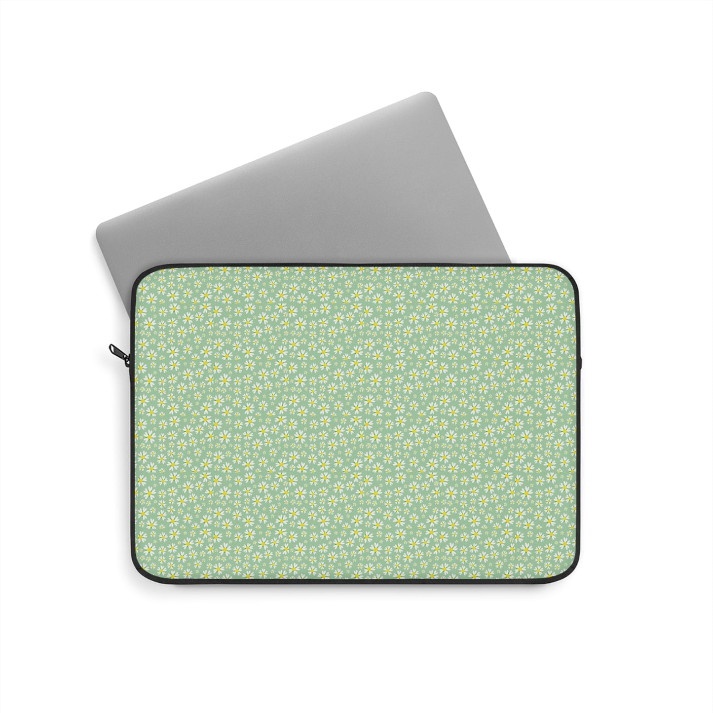 Floral Laptop Sleeve, Cute Computer Case, Personalized Tech Accessory, Gifts for Students, Floral Pattern Sleeve