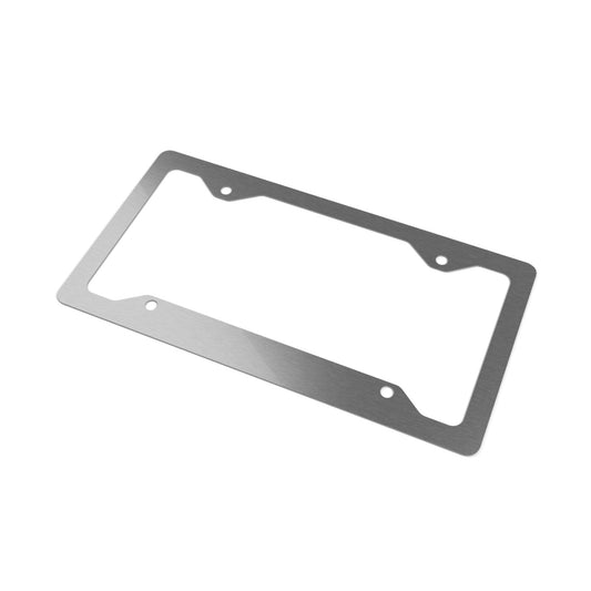 Personalized Metal License Plate Frame, Custom Car Accessory Mom's Taxi
