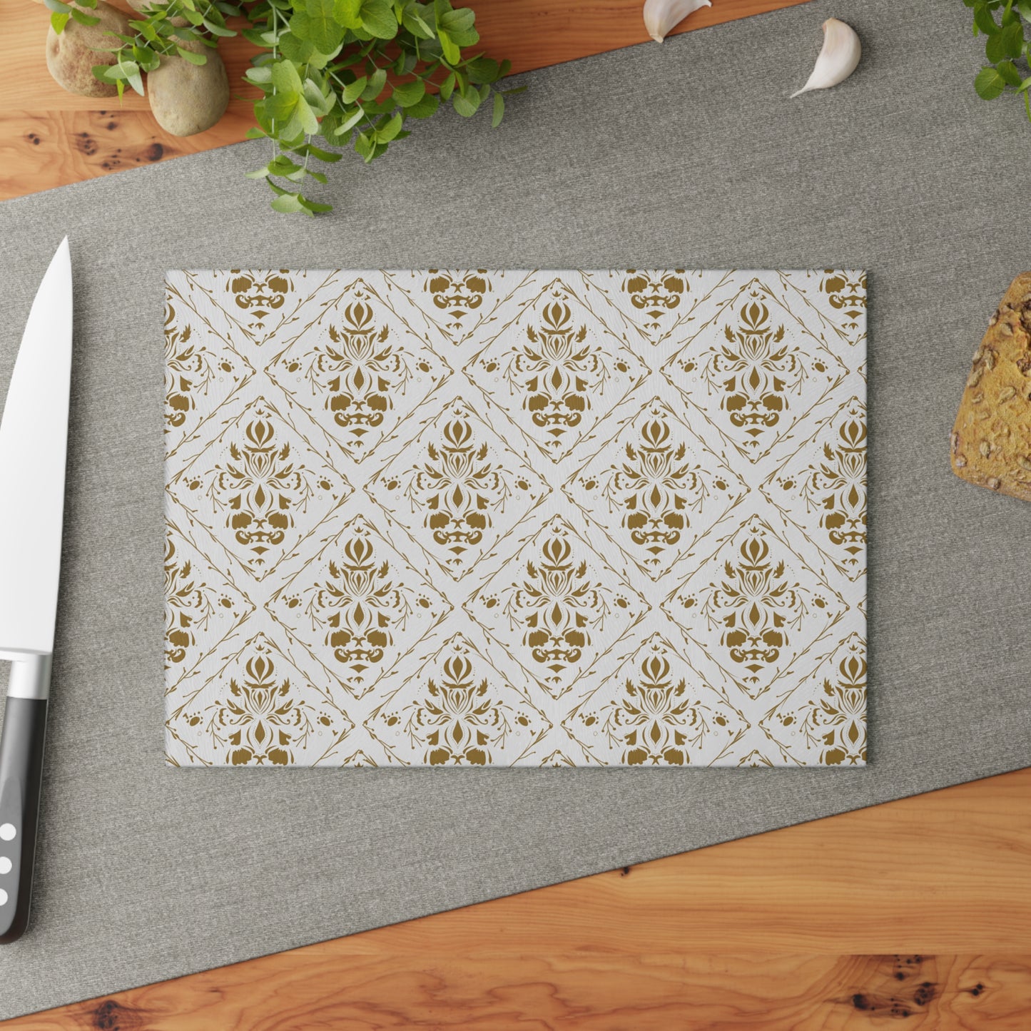 Elegant Glass Cutting Board - Stylish Kitchen Decor, Gift for Home Chefs