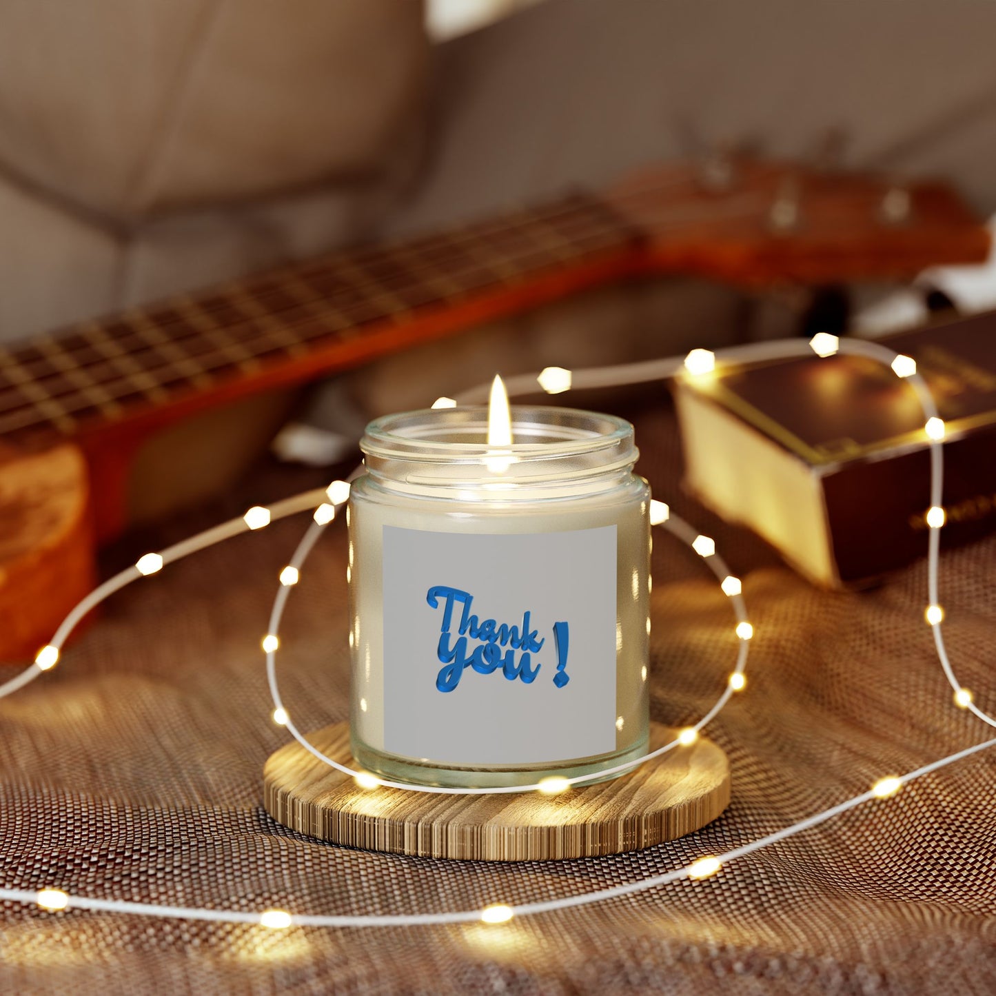 Thank You Scented Candles, Gift for Herals
