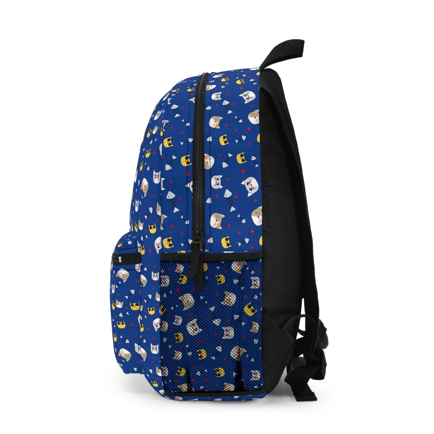 Whimsical Cat Crown Backpack | Cute School Bag, Kids Backpack, Gifts for Animal Lovers, Trendy Bookbag, Fun Travel Gear