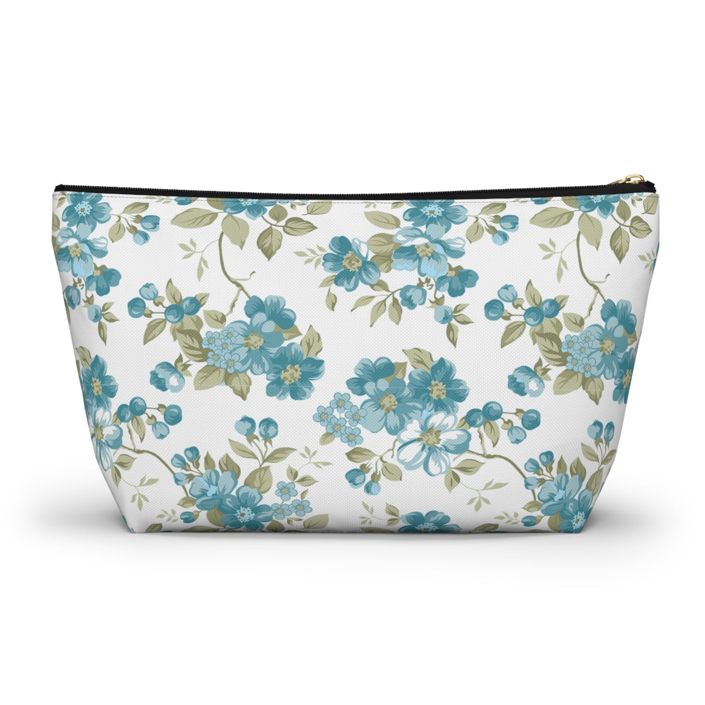 Floral Accessory Pouch, Makeup Bag, Organizing Pouch, Gift for Her, Travel Companion