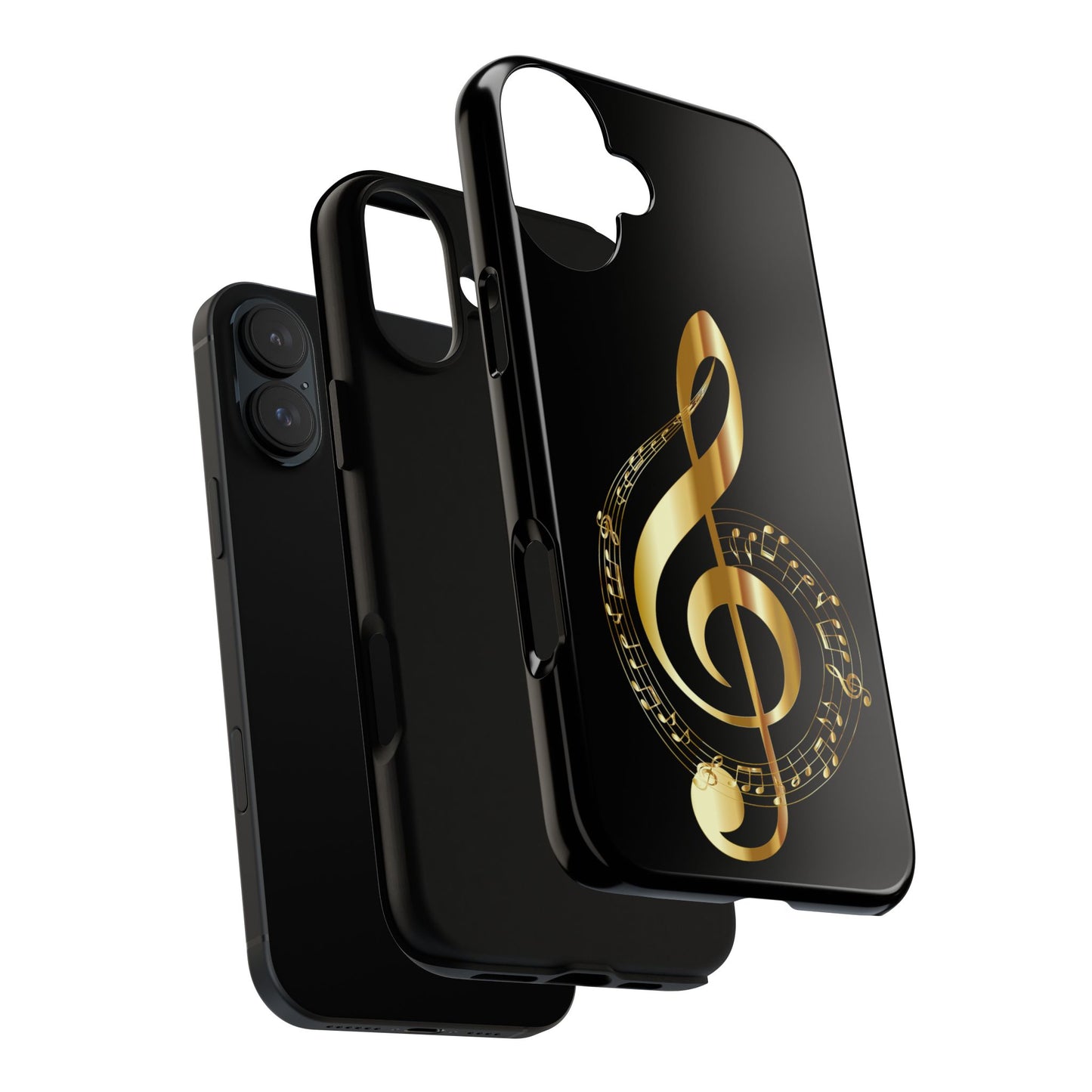 Tough Cases black gold musical Note