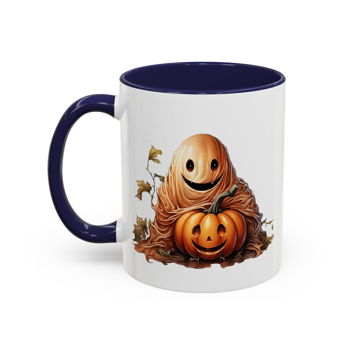 Whimsical Halloween Coffee Mug | Pumpkin-Inspired Drinkware, Cute Fall Decor, Gift for Pumpkin Lovers, Cozy Autumn Vibe