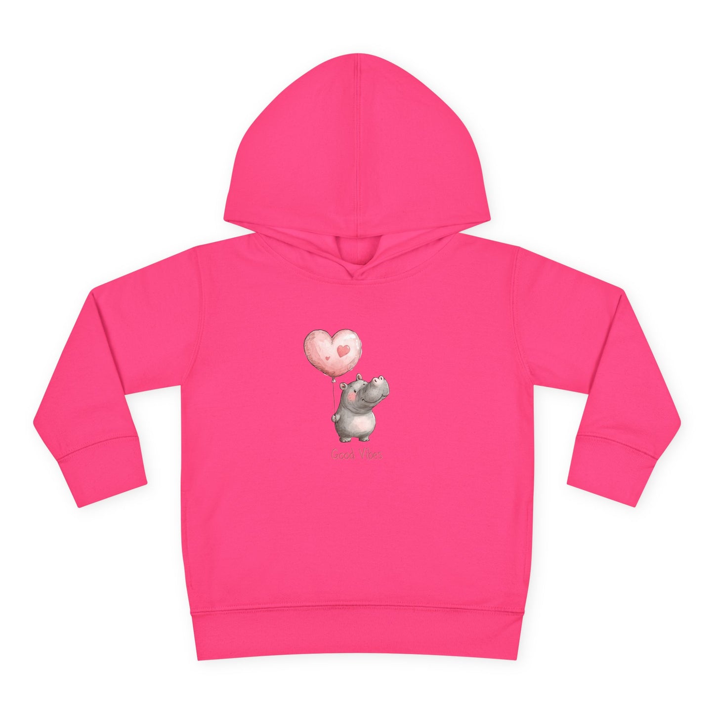 Good Vibes Toddler Hoodie, Cute Kids Pullover, Fleece Jacket, Fun Gifts for Toddlers, Baby Shower Present, Birthday Outfit