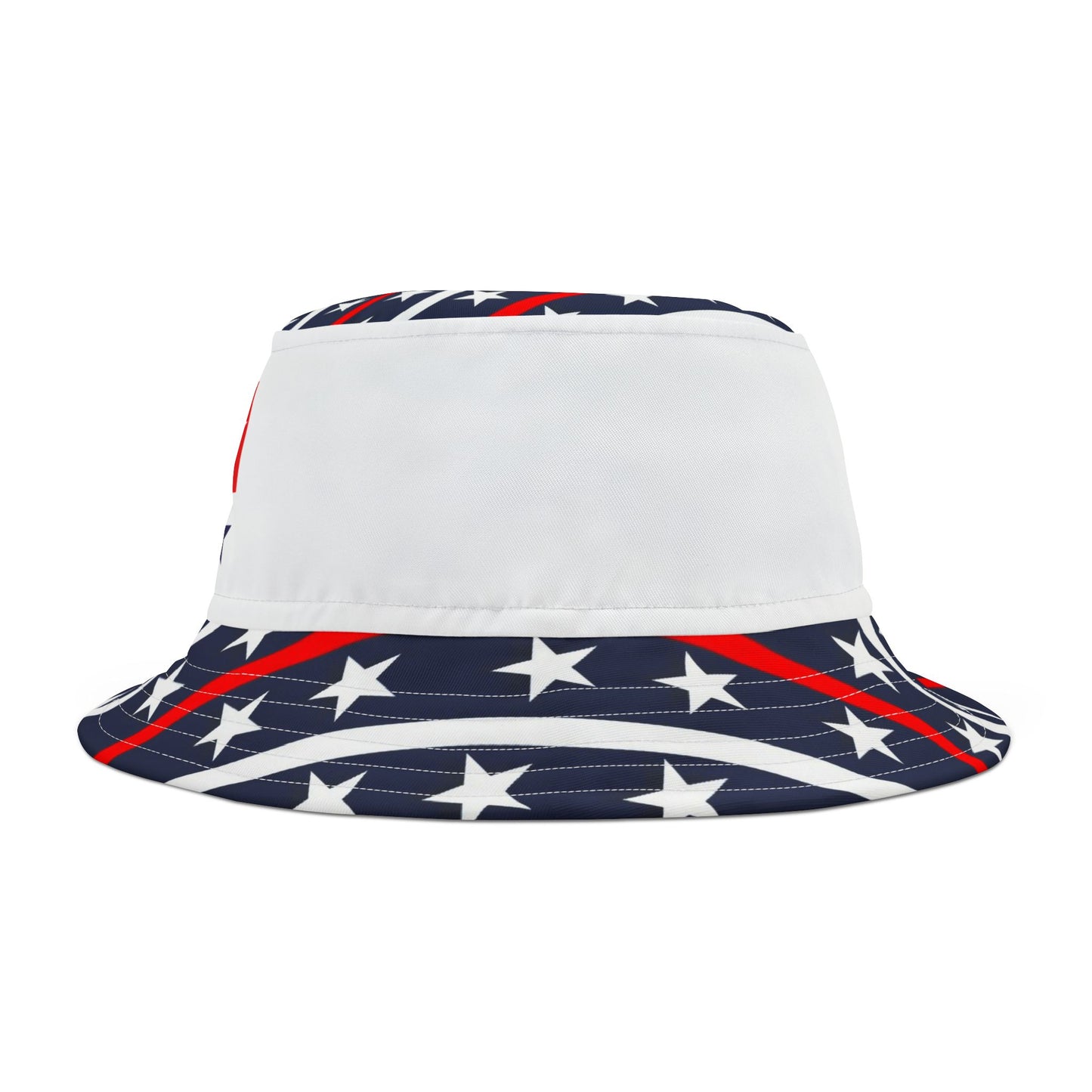 Patriotic USA Bucket Hat, Summer Sun Hat, Outdoor Recreation, Independence Day Gift, Red White Blue Accessories