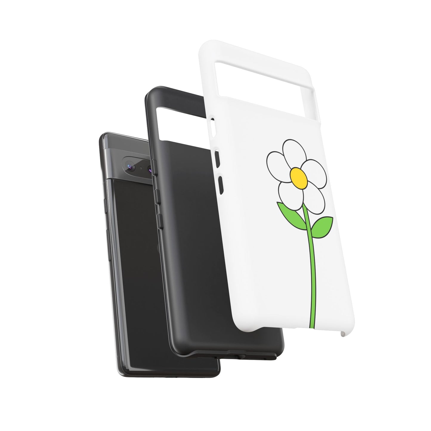 Floral Phone Case, Tough Cases with Flower Design, Cute Phone Accessory, Gifts for Her, Spring Decor, Unique Phone Cases