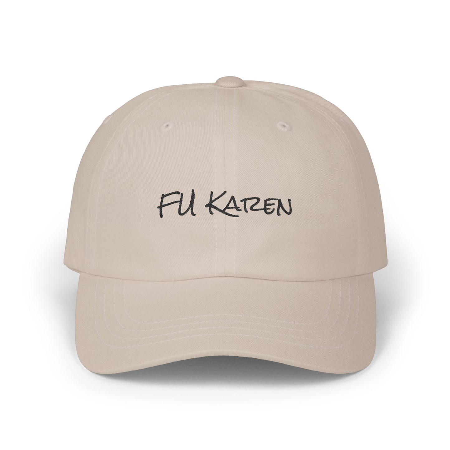Stylish Dad Cap: FU KAREN Hat for Casual Outings, Funny Gift for Fathers, Trendy Accessory for Dad, Great for Everyday Wear, Summer Style