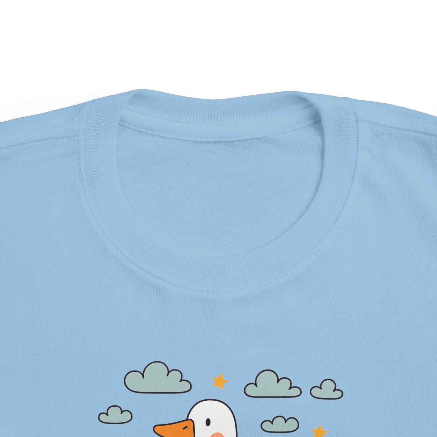 Cute Toddler's Tee with Happy Duck Design, Perfect for Playtime, Gifts, or Family Outings, Summer Fun, Animal Lovers