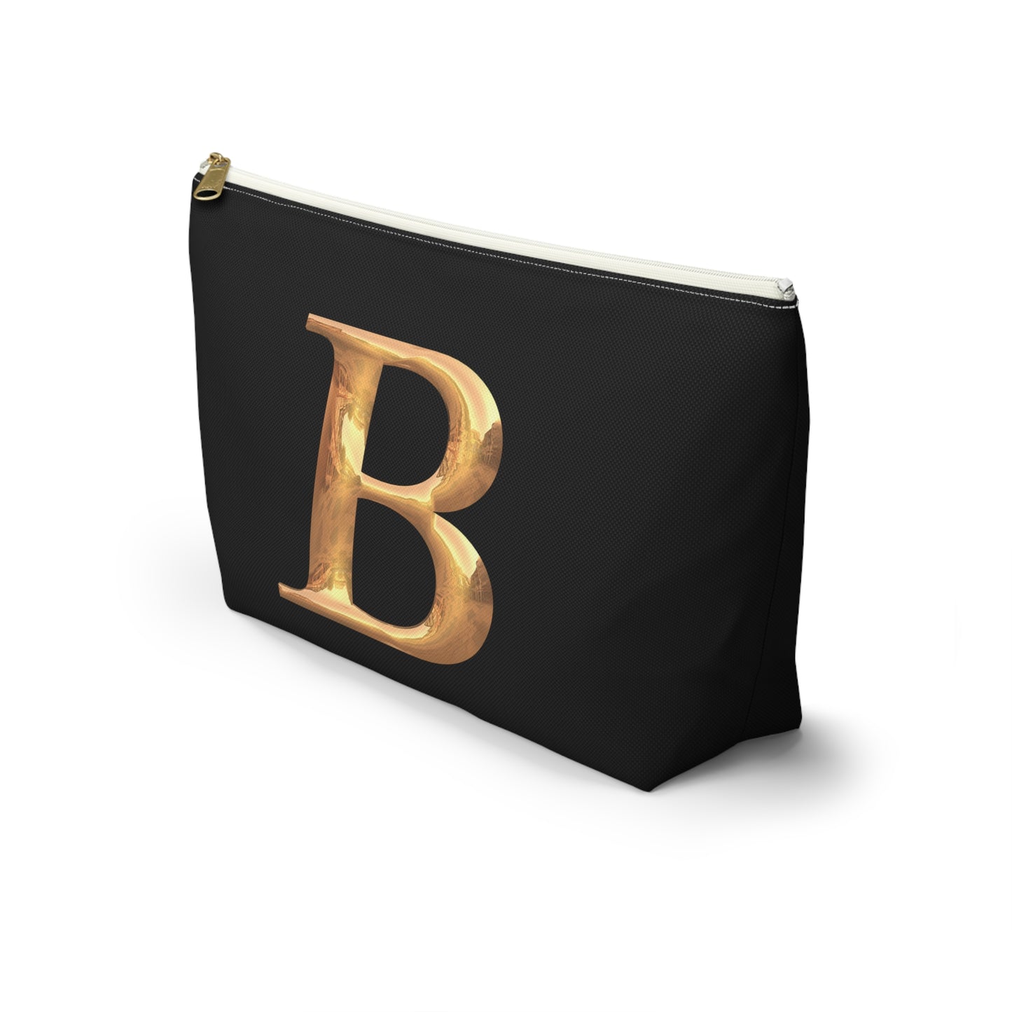 Personalized Monogrammed Accessory Pouch - Letter B