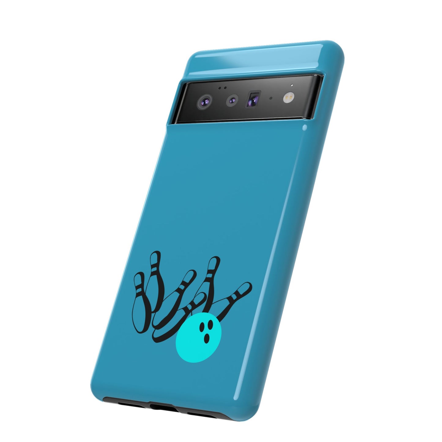 Bowling Phone Case, Tough Cases for Bowling Enthusiasts, Fun Gift for Bowlers, Unique Phone Accessory, Sports Themed Cases