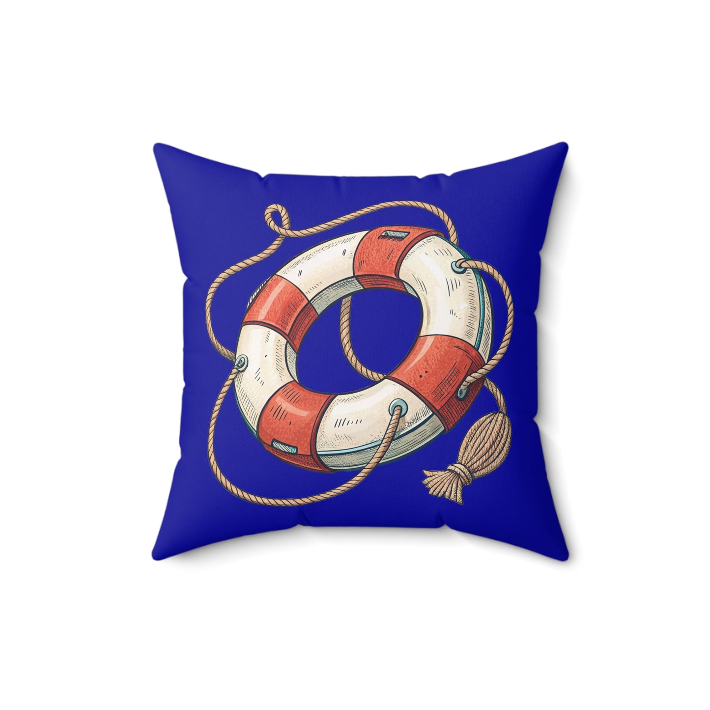 Spun Polyester Square Pillow