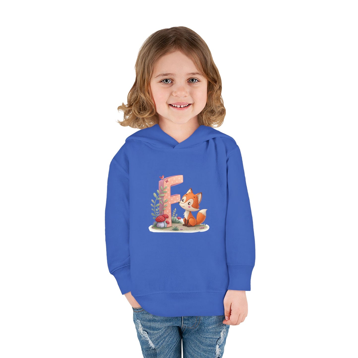 Cute Toddler Fox Hoodie, Fleece Pullover for Kids, Perfect Gift for Birthdays, Baby Showers, or Everyday Wear
