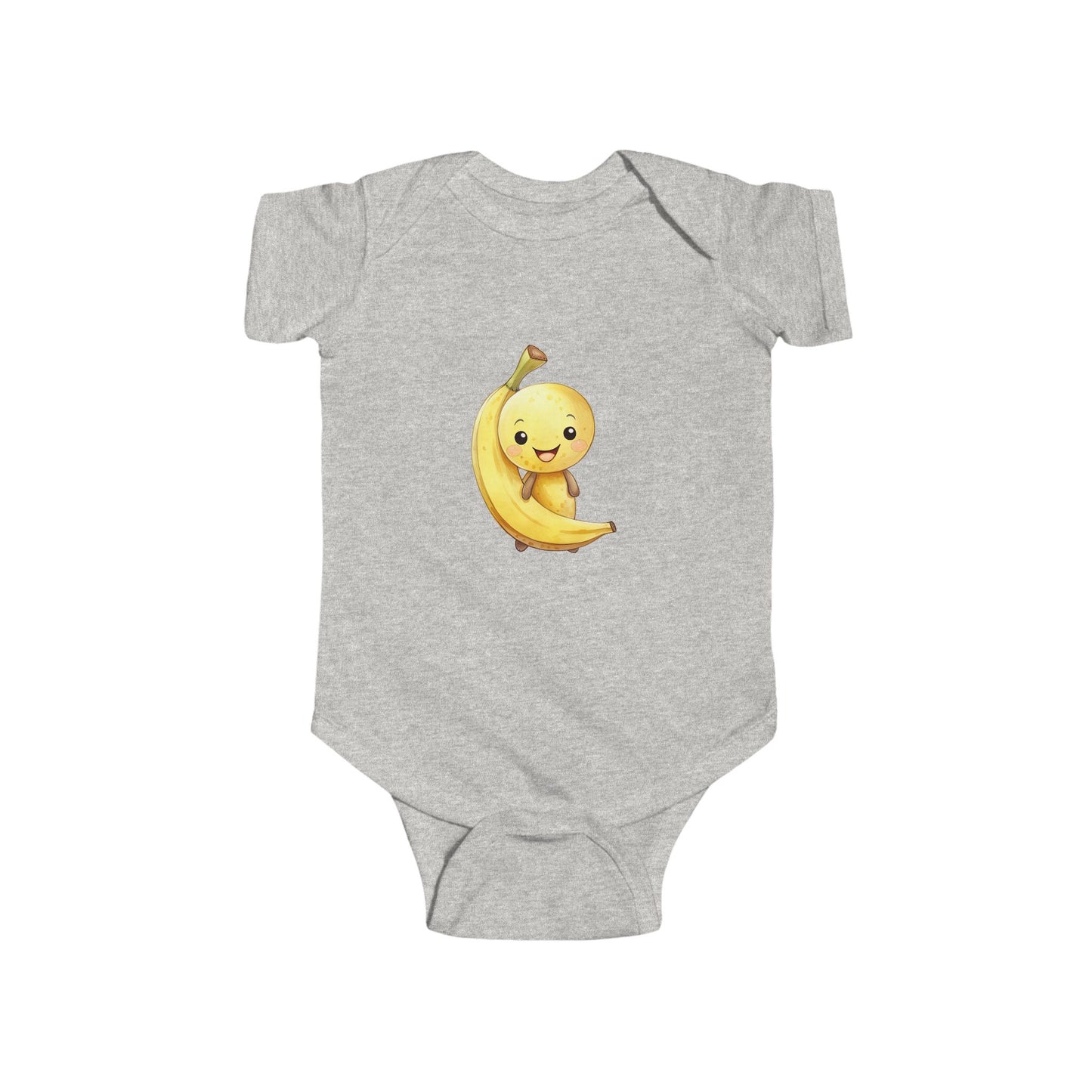 Cute Banana Infant Bodysuit, Baby Onesie, Newborn Gift, Funny Baby Clothes, Toddler Outfit, Fruit Theme Baby Wear
