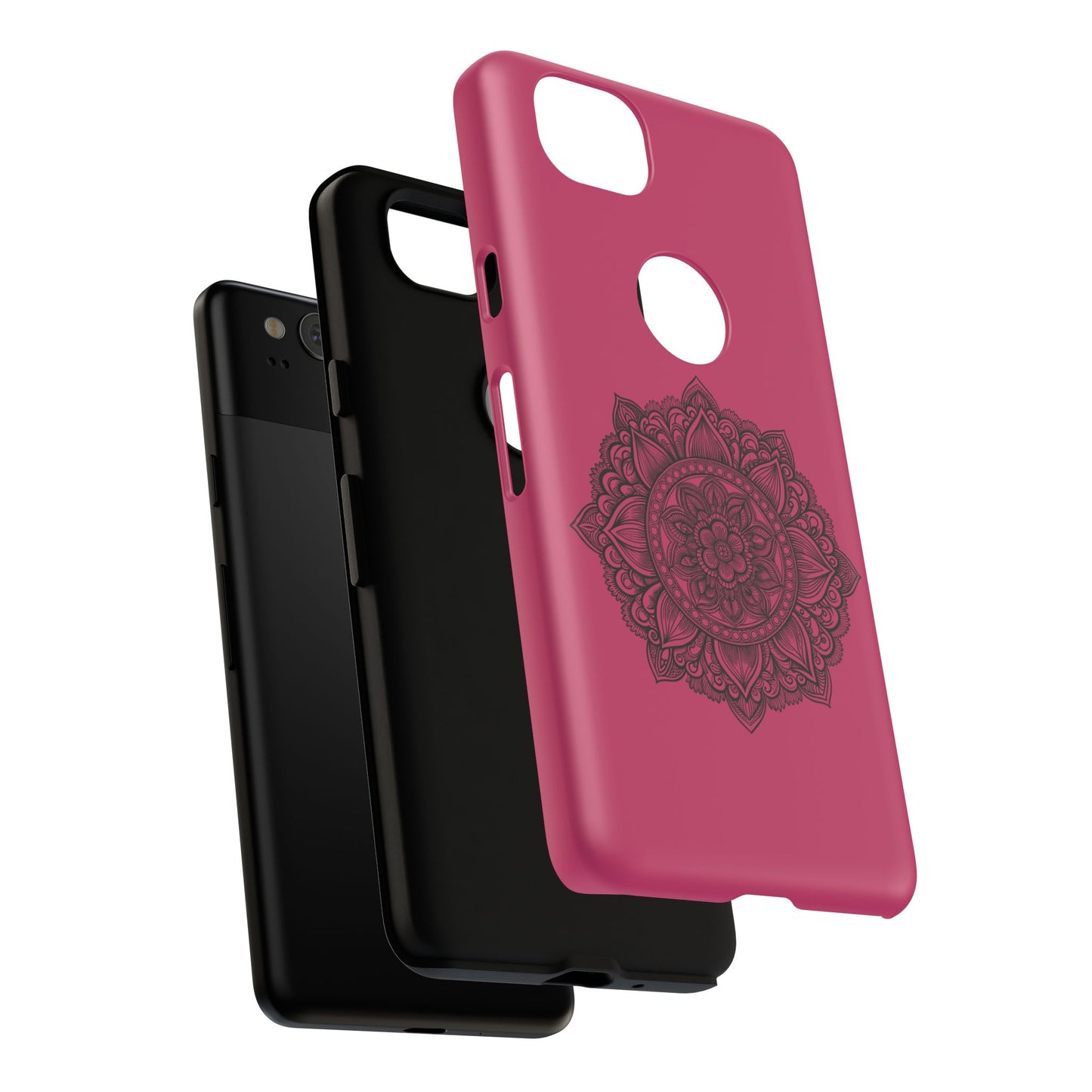 Vibrant Mandala Phone Case, Artistic Protection Cover, Gift for Her, Trendy Accessories, Birthday or Holiday Present