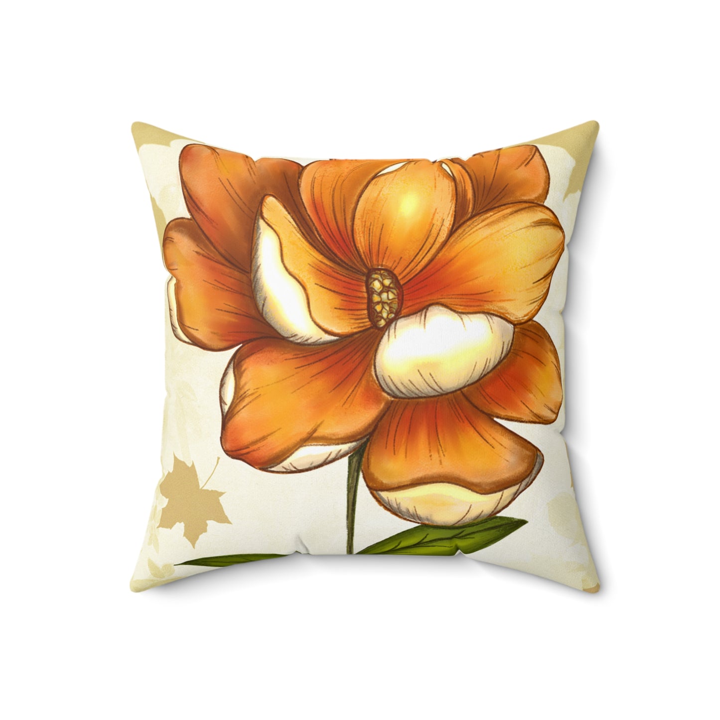Spun Polyester Square Pillow