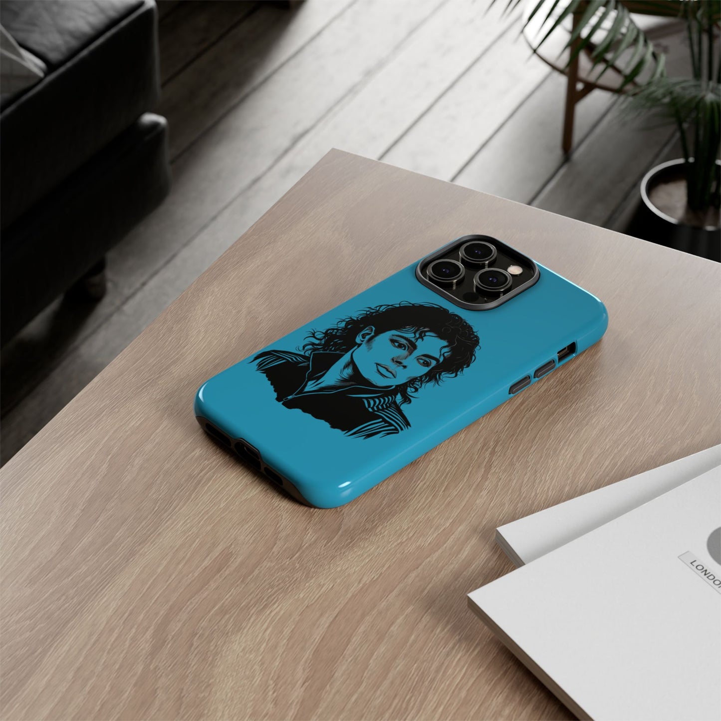Michael Jackson Phone Case - Tough Cases, Pop Music Gifts, Retro Art, Unique Phone Accessories, Vintage Design