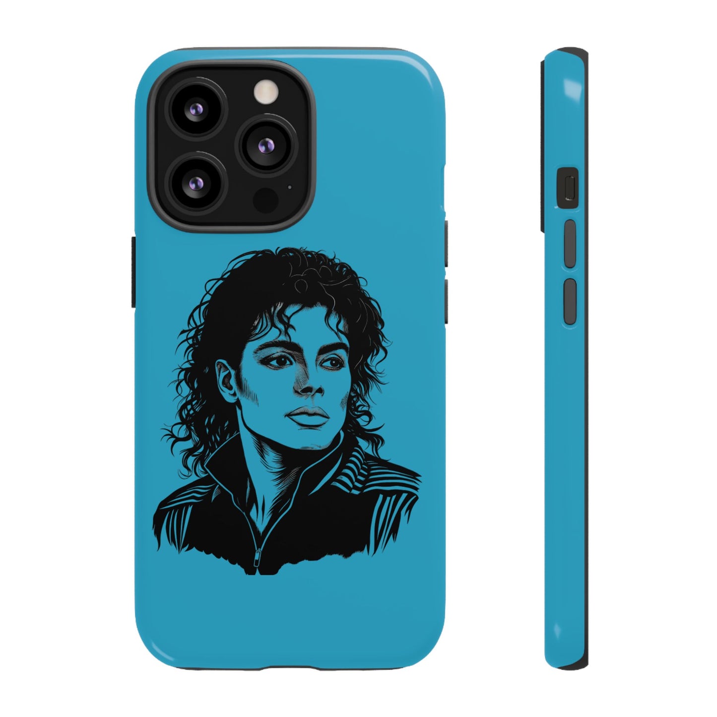 Michael Jackson Phone Case - Tough Cases, Pop Music Gifts, Retro Art, Unique Phone Accessories, Vintage Design