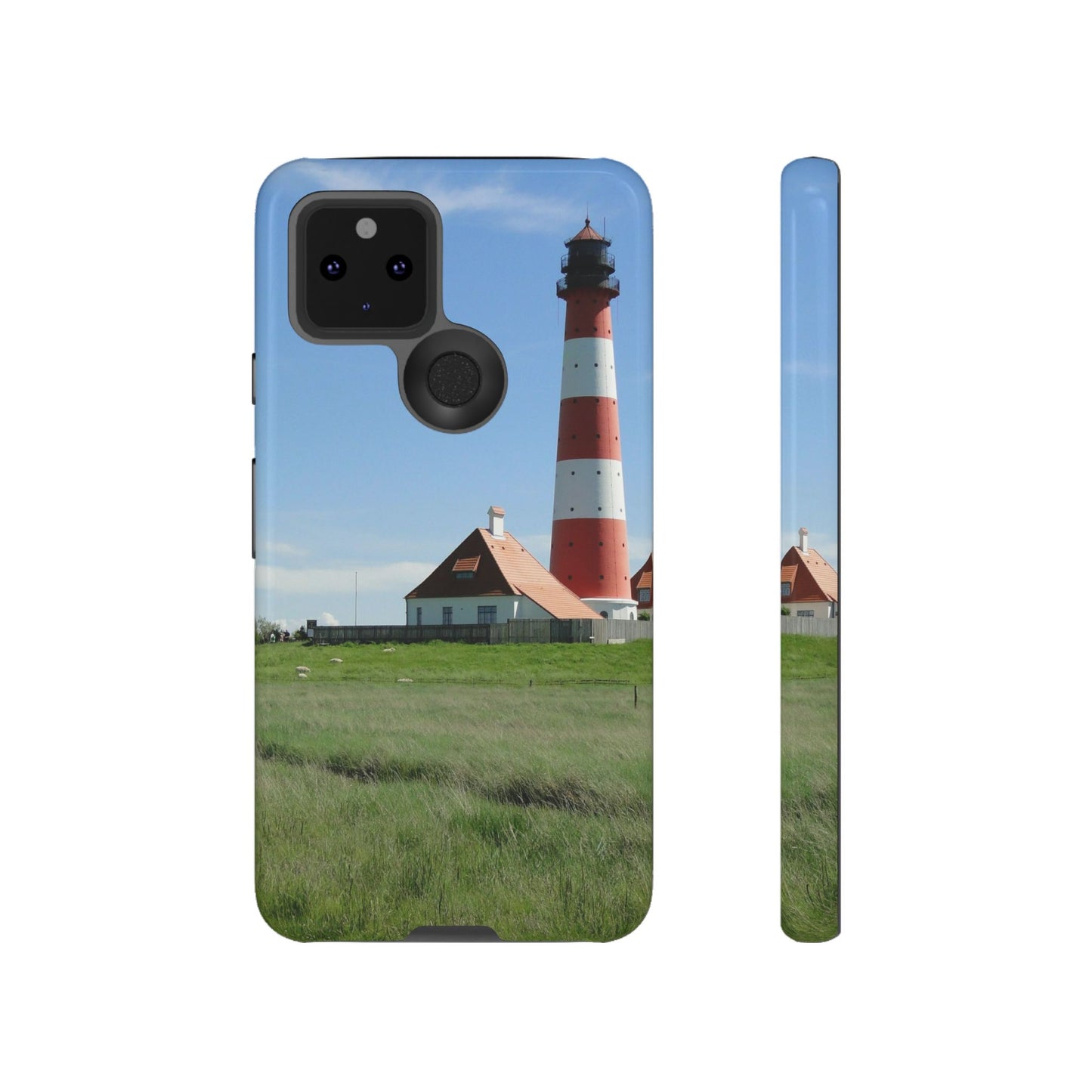 Lighthouse Phone Case - Coastal Vibes, Nautical Gift, Ocean Lover Accessory, Beach Aesthetic, Customizable Design