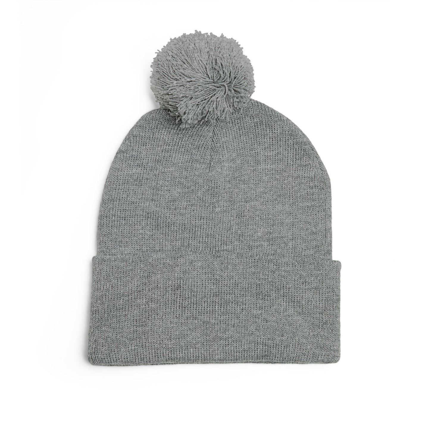 Cozy Pom-Pom Knit Cap, Winter Beanie, Embroidered Hat, Gift for Him/Her, Stylish Knitwear, Cold Weather Accessory
