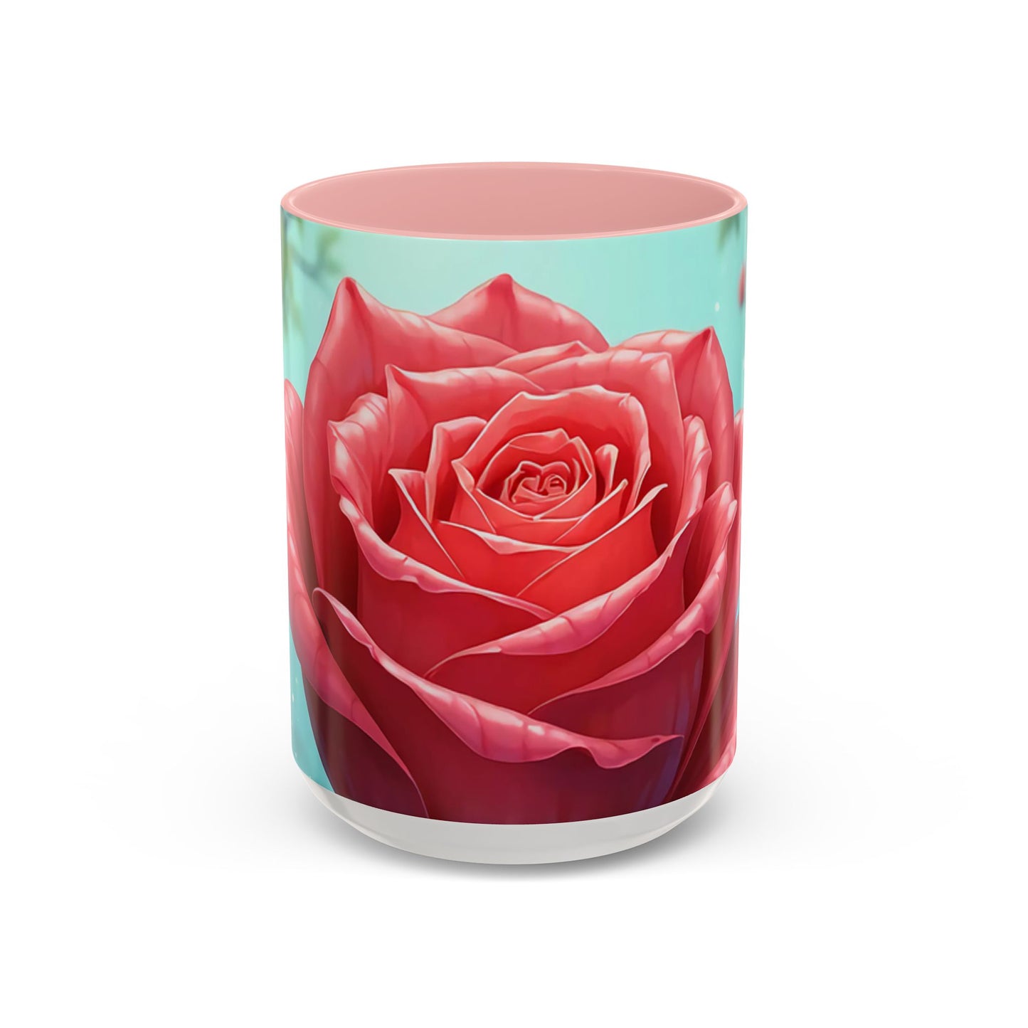 Elegant Rose Coffee Mug for Floral Lovers, Perfect Gift for Mother’s Day, Birthday, Home Decor, Garden Enthusiasts, Art Collectors