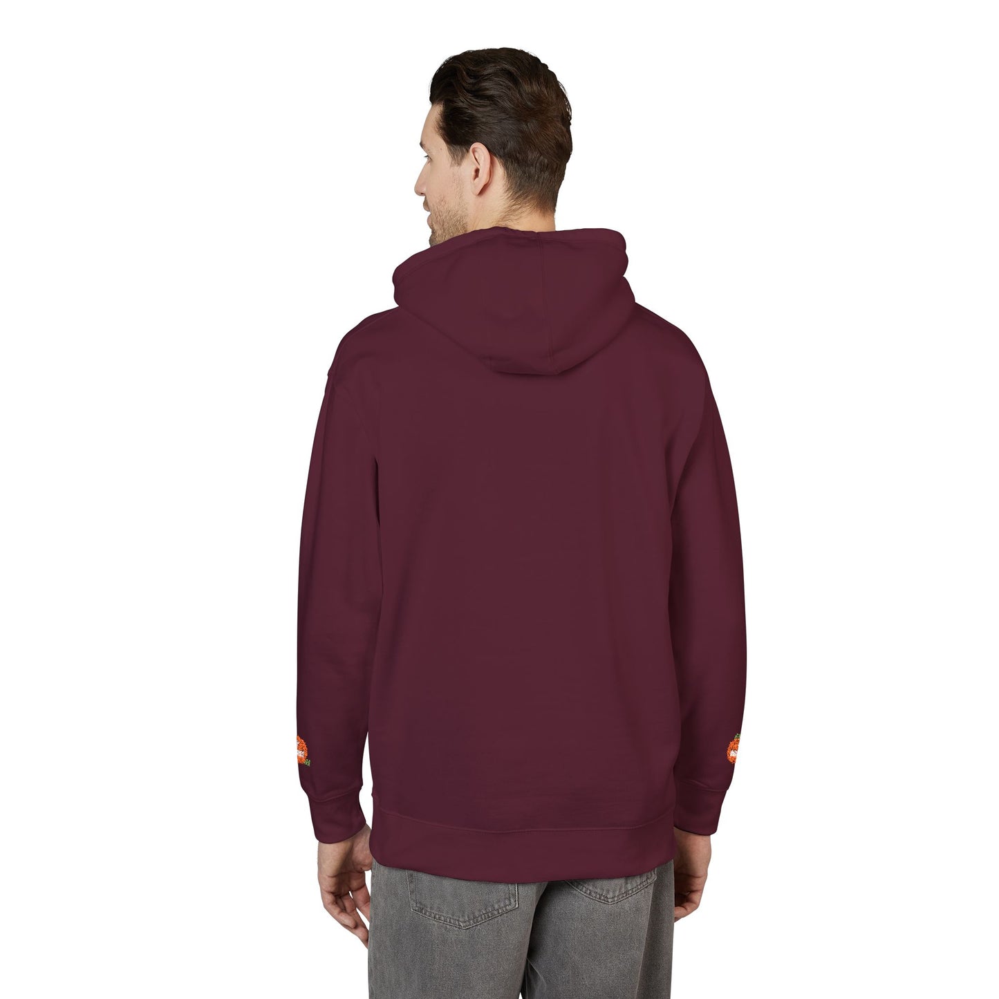 Cozy Floral Unisex Fleece Hoodie | Casual Wear, Gift for Her, Spring Apparel, Comfortable Hoodie, Trendy Layering