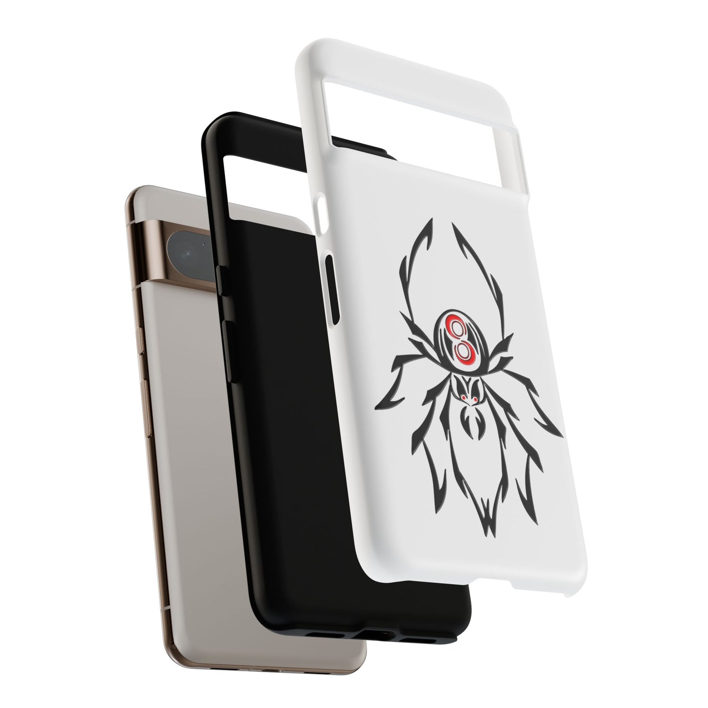 Spider Phone Case, Tough Cases, Stylish Accessory, Gift for Teens, Unique Design, Halloween Decor