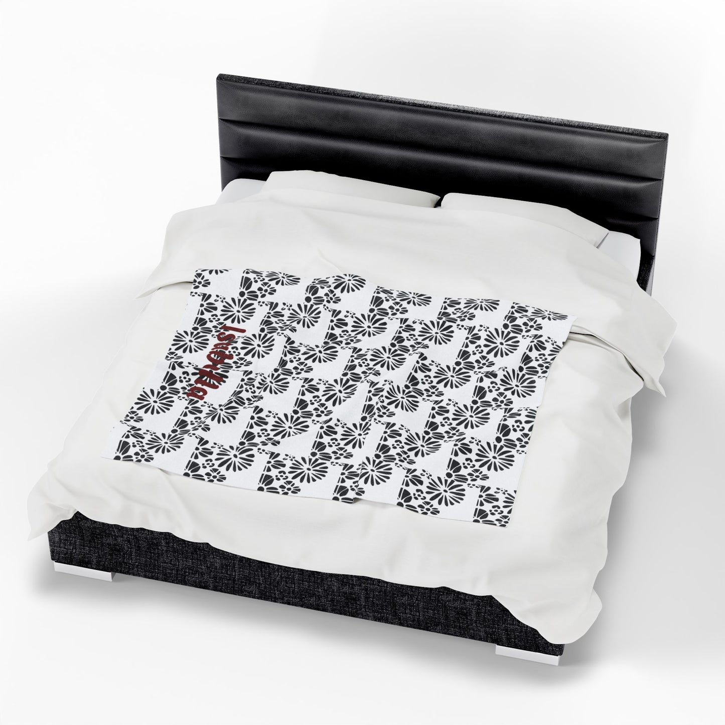 Cozy Personalized Plush Blanket Sophia