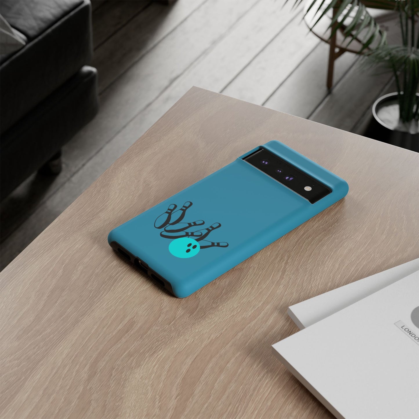 Bowling Phone Case, Tough Cases for Bowling Enthusiasts, Fun Gift for Bowlers, Unique Phone Accessory, Sports Themed Cases