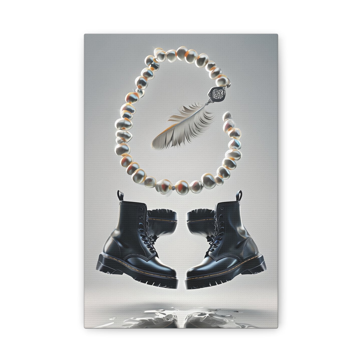 Edgy Art Canvas Print