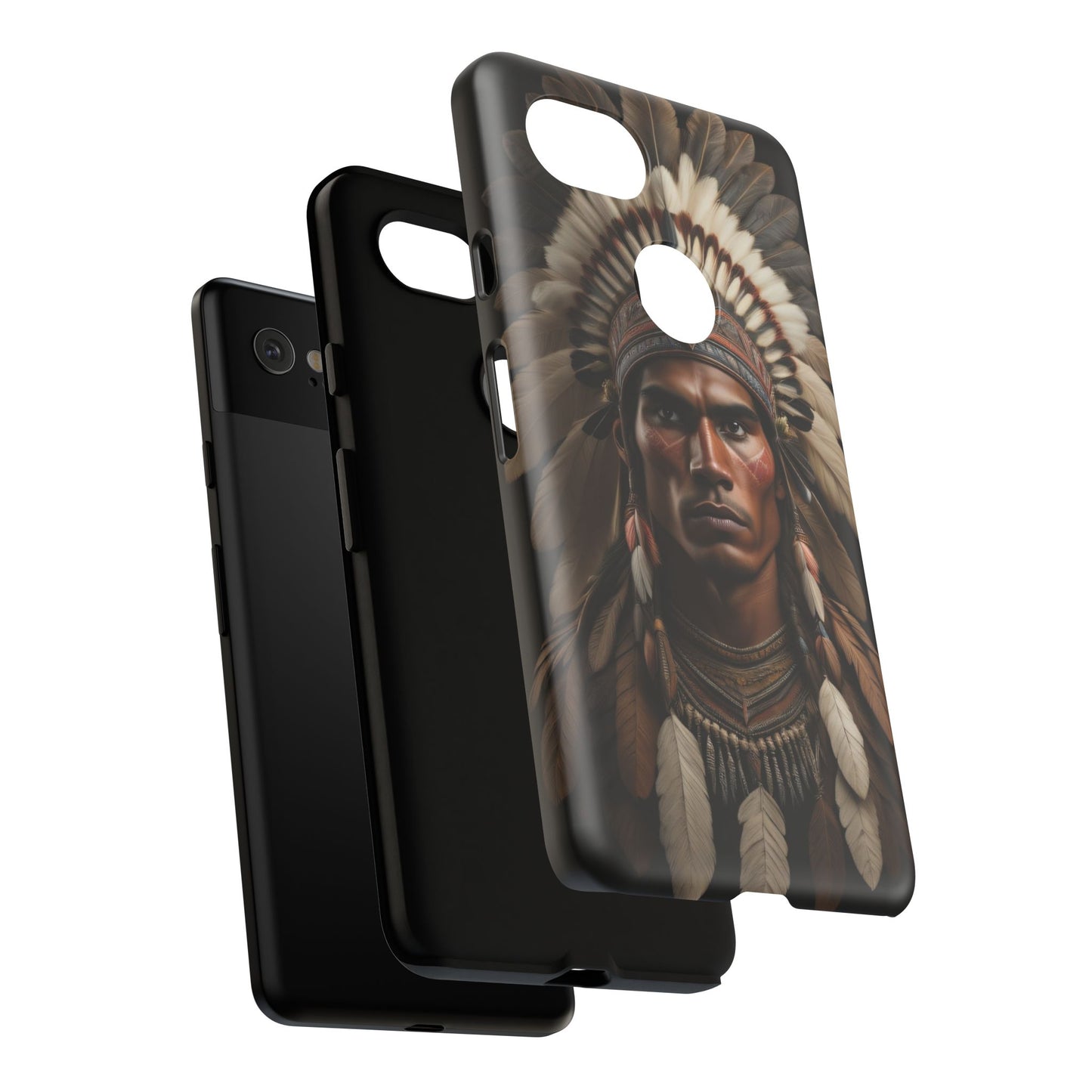 Native American Art Phone Case, Strong Culture Design, Unique Gift for Him or Her, Tough Cases, Customizable Protector, Tribal Style