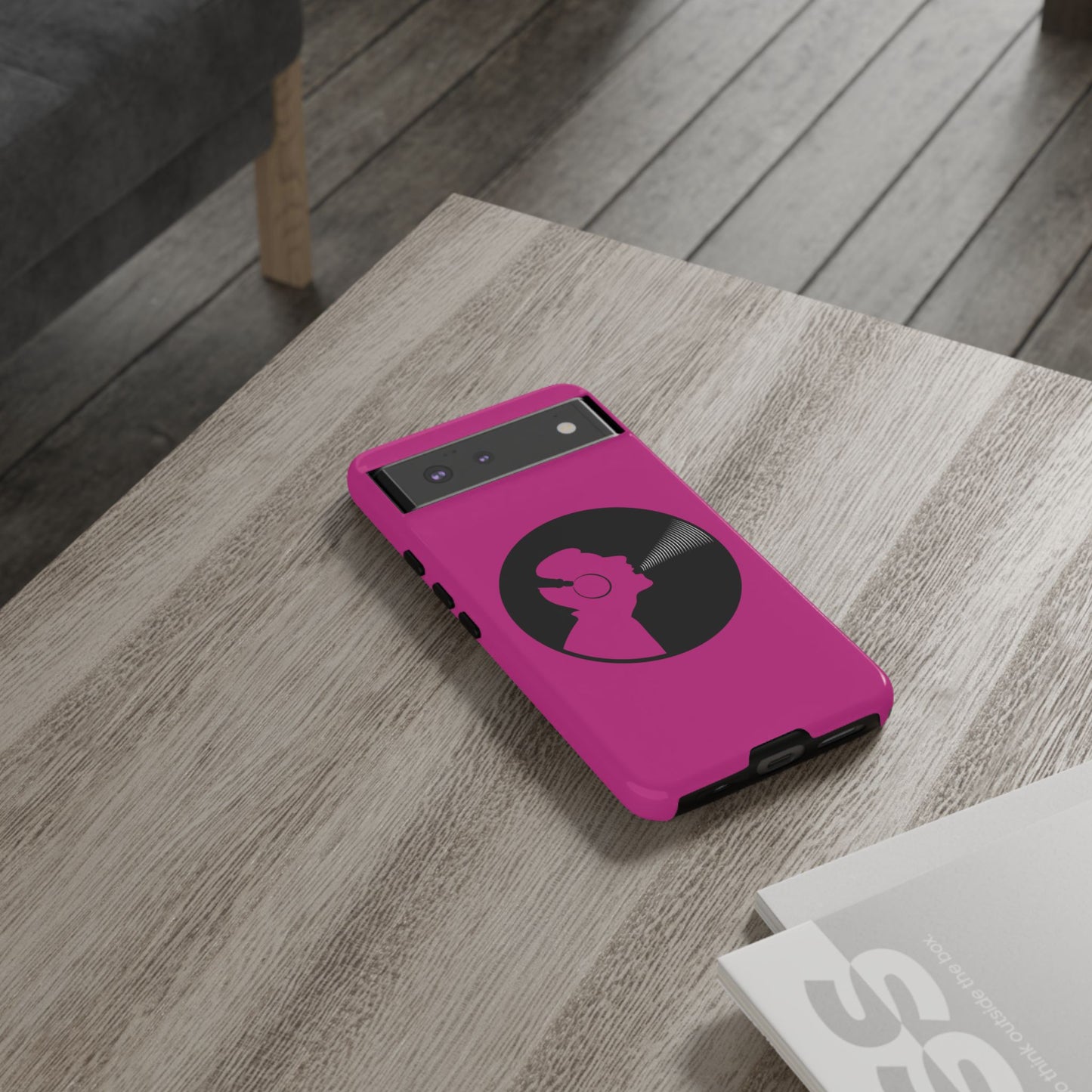 Stylish Phone Case for Music Lovers, Vibrant Tough Cases, Custom iPhone Cover, Gift for Her, Trendy Accessories