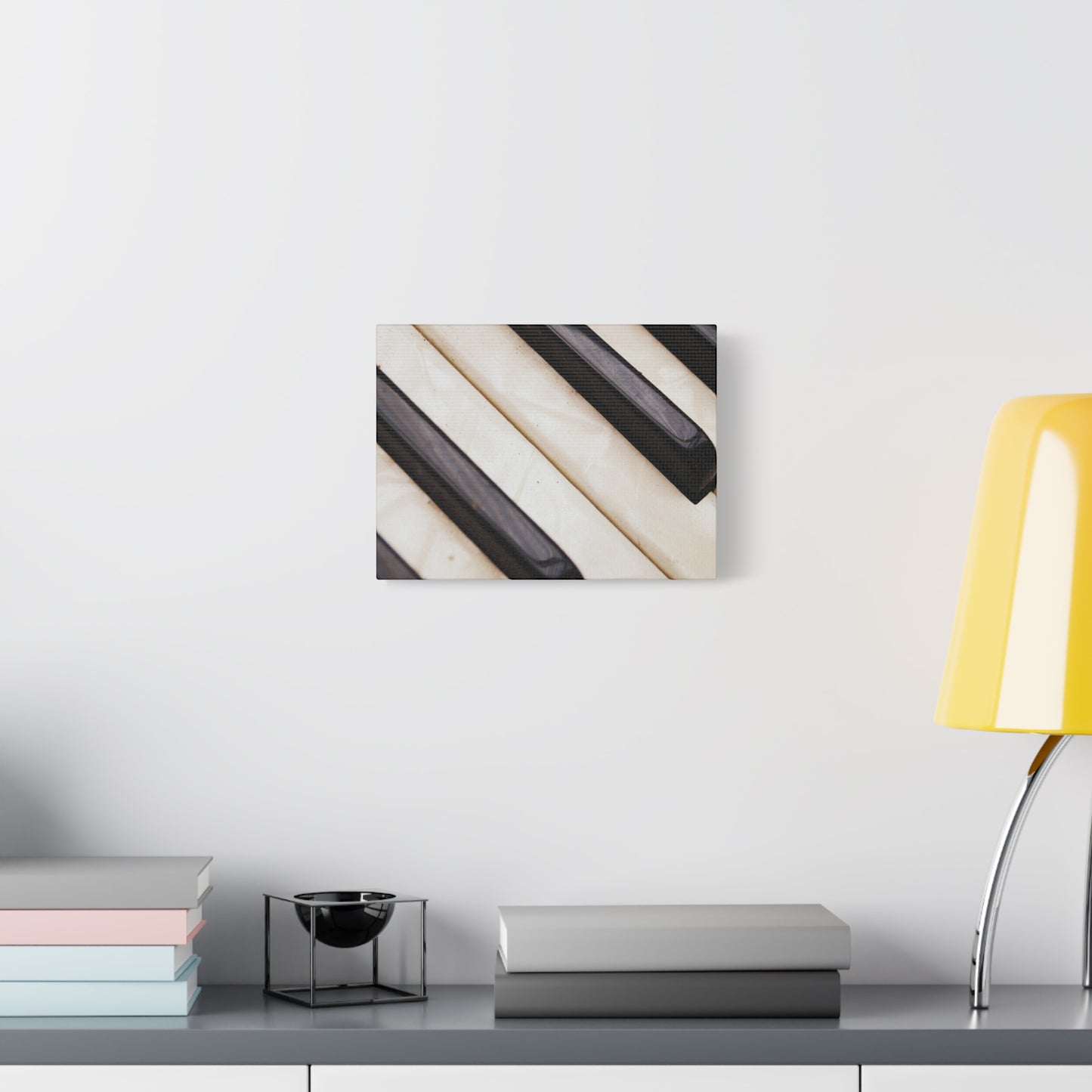 Piano Keys Canvas Wall Art, Music Decor for Home, Perfect Gift for Musicians or Music Lovers