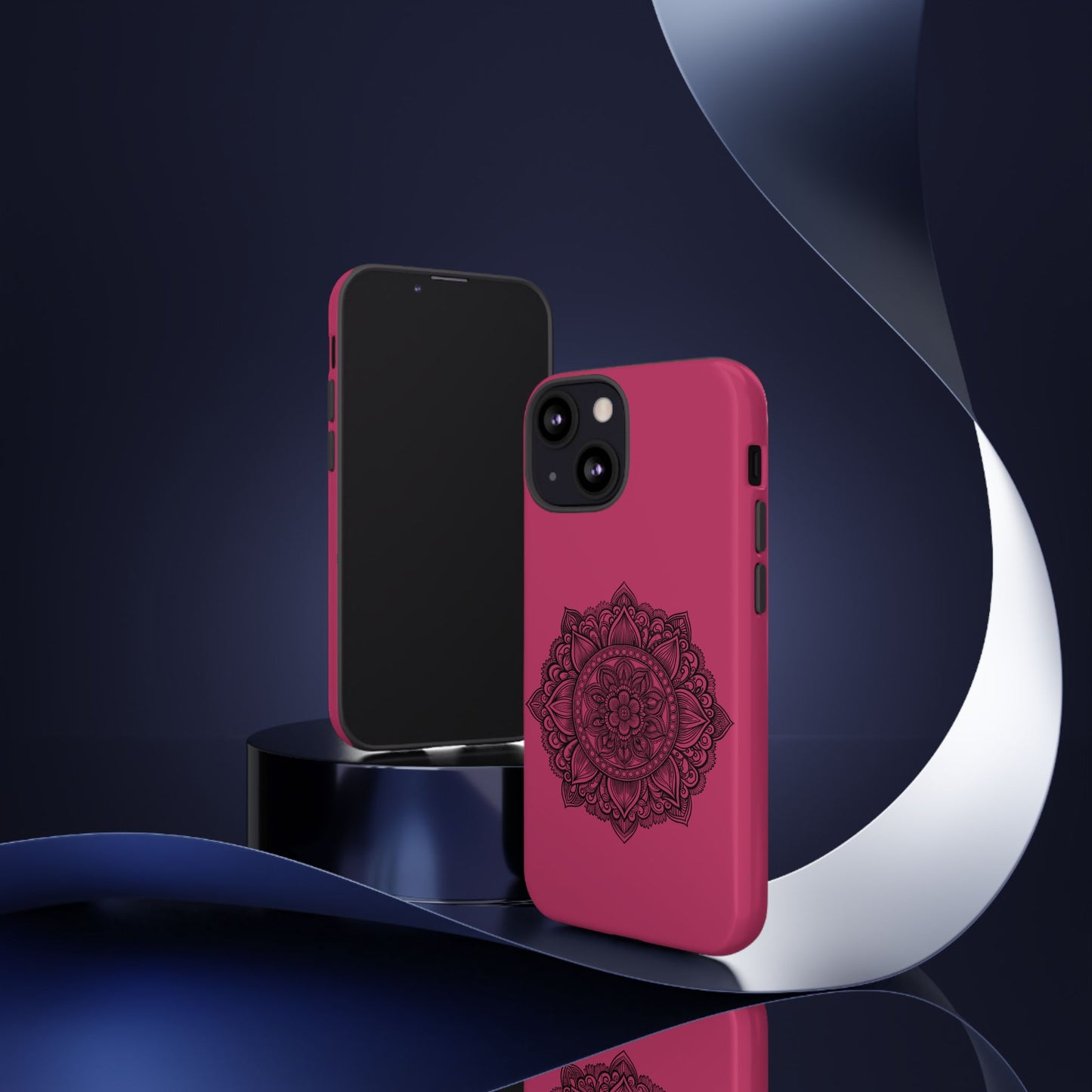 Vibrant Mandala Phone Case, Artistic Protection Cover, Gift for Her, Trendy Accessories, Birthday or Holiday Present