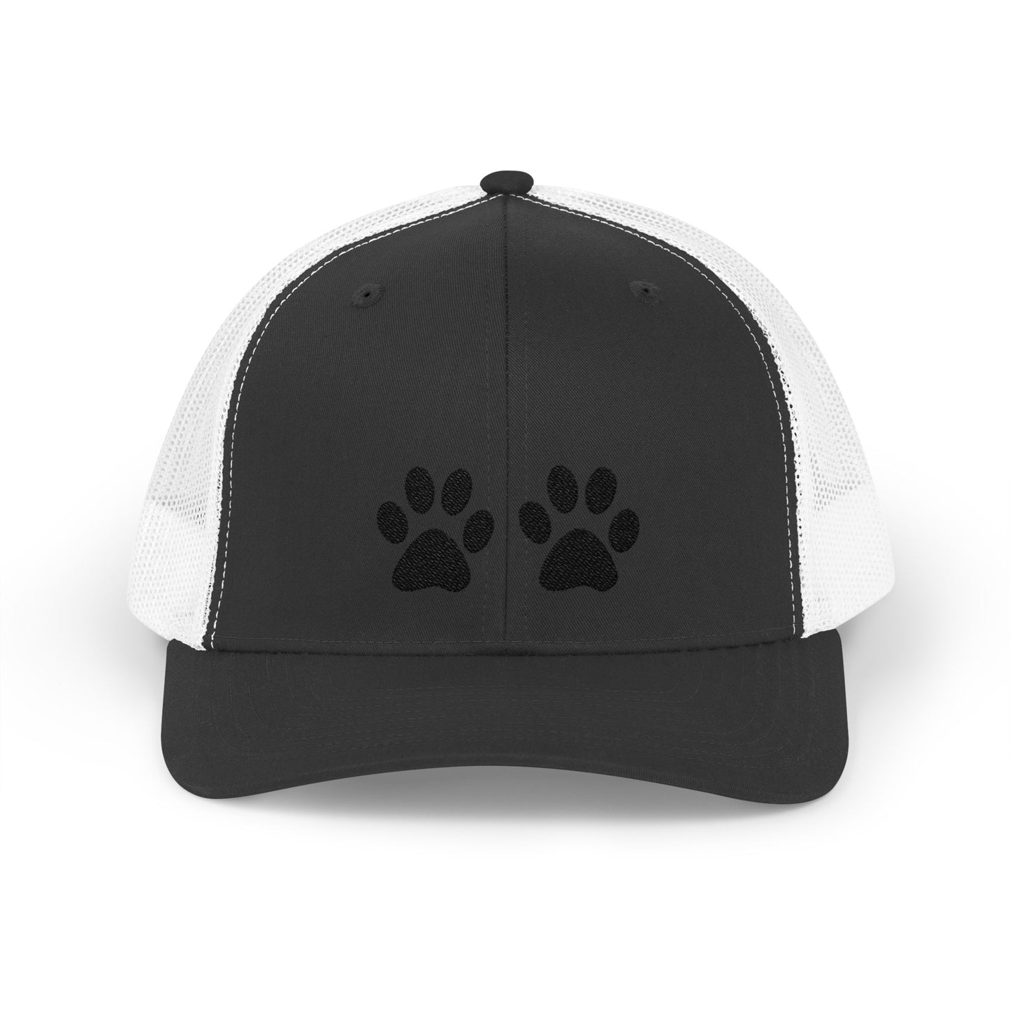 Paw Print Snapback Trucker Cap - Dog Lovers Hat, Pet Dad Gift, Adjustable Cap for Animal Lovers, Outdoor Activities, Casual Wear