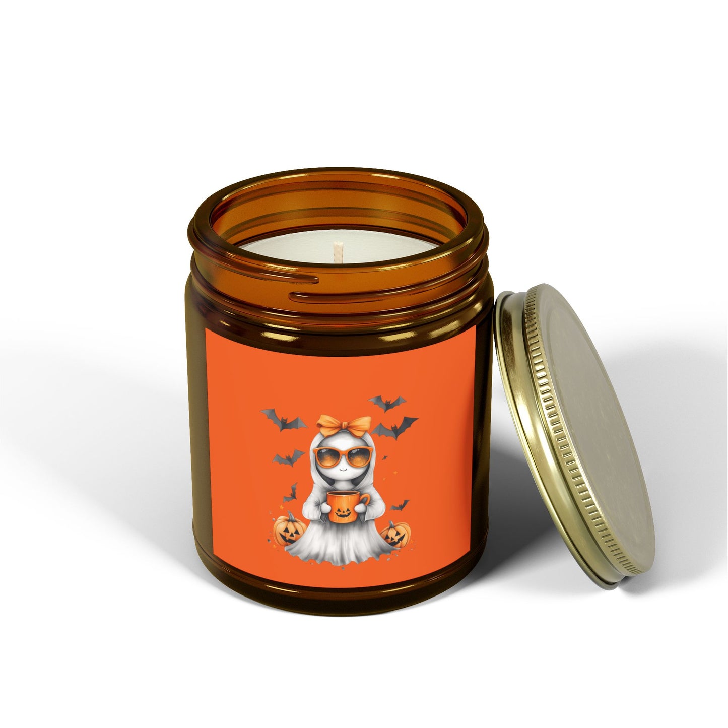 Halloween-Themed Scented Candles, Fall Decor, Aromatherapy Gifts, Cozy Home Accents, Spooky Candle Vibes