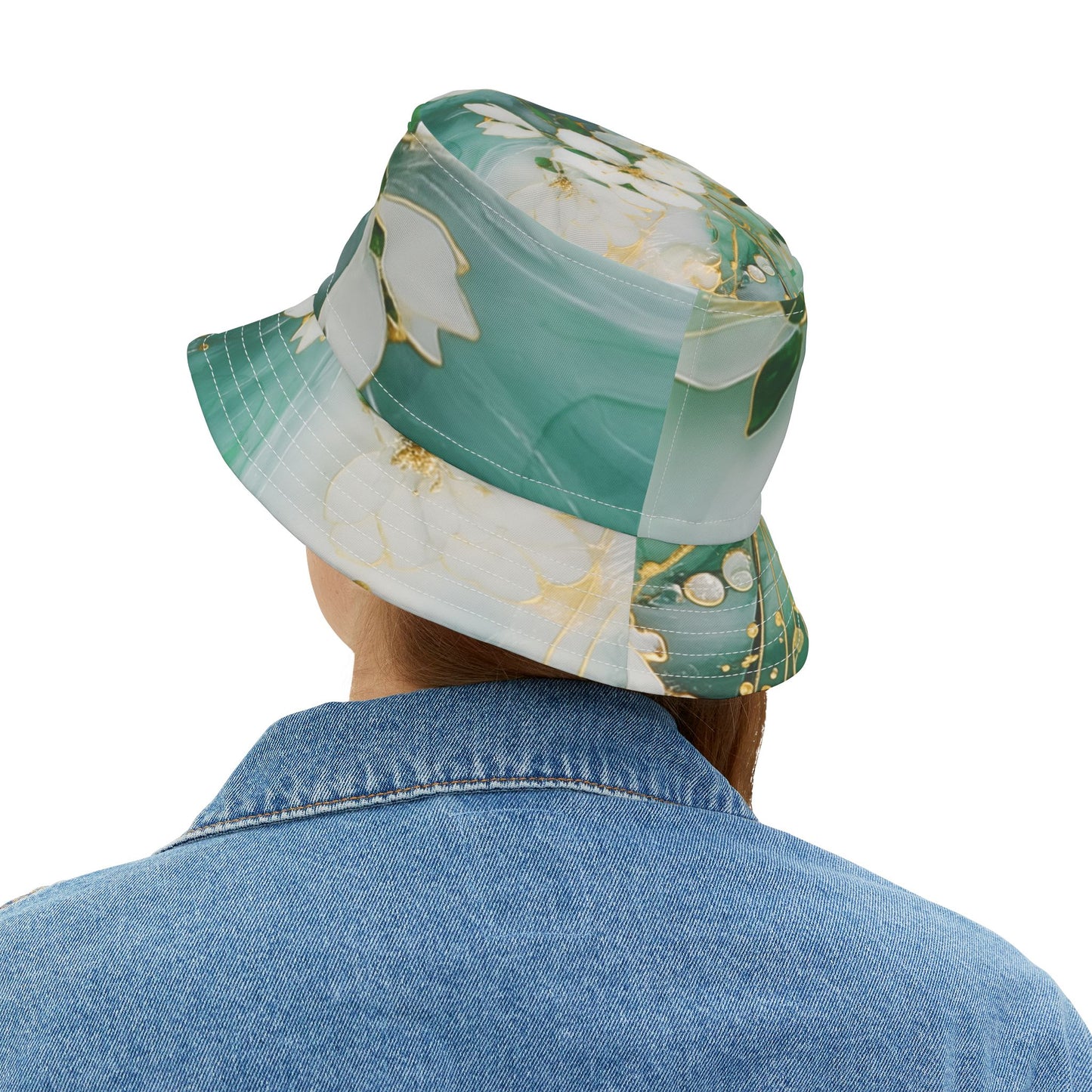 Floral Print Bucket Hat | Trendy Summer Hat, Beach Accessory, Festival Fashion, Gift for Her, Boho Style Hat