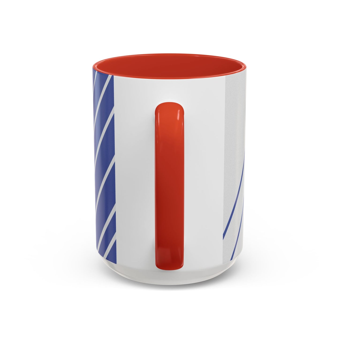 Elegant Stripe Accent Coffee Mug - Perfect for Gifts, Home Decor, Office, Birthdays, and Tea Lovers
