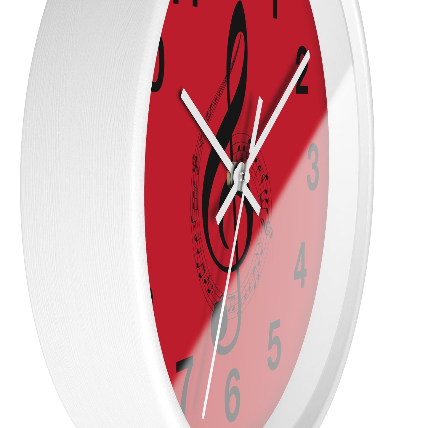 Musical Notes Wall Clock - Perfect for Music Lovers, Home Decor