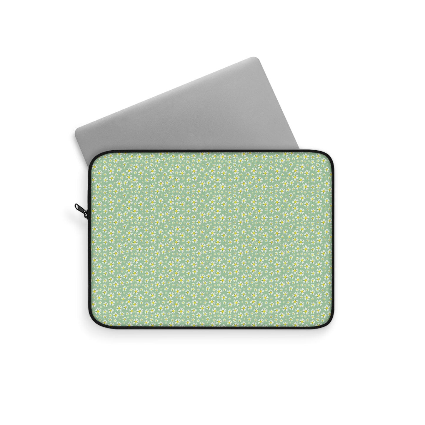 Floral Laptop Sleeve, Cute Computer Case, Personalized Tech Accessory, Gifts for Students, Floral Pattern Sleeve