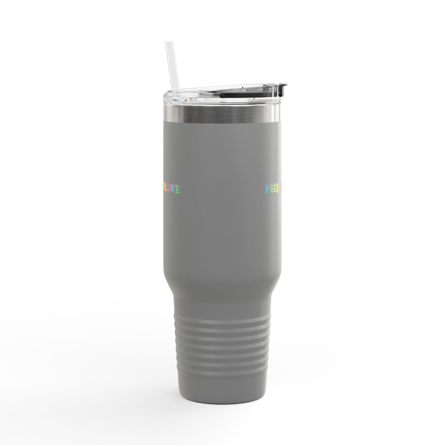Rainbow Love Insulated Travel Mug, 40oz | Perfect Gift for Coffee Lovers | Eco-Friendly Drinkware | Travel Companion | Summer Vacation