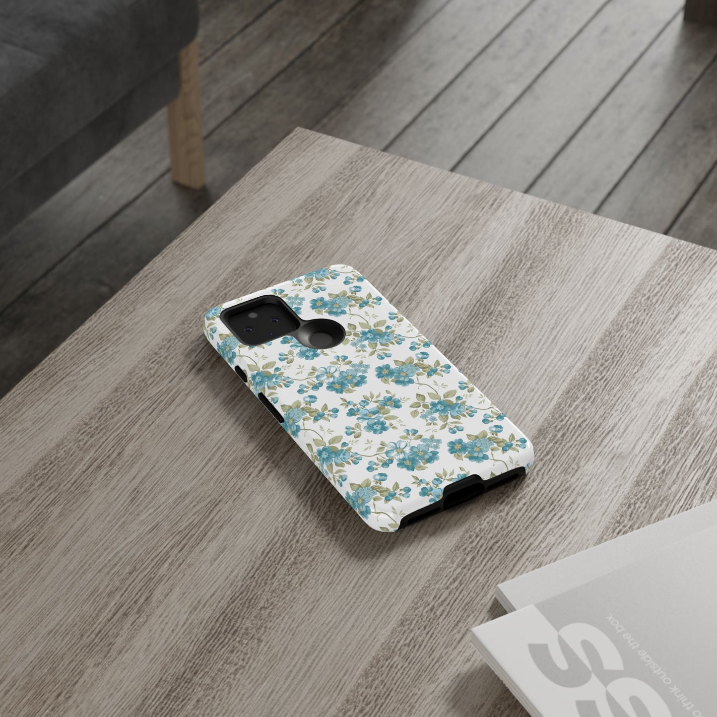 Floral Phone Case - Tough Cases, Durable Phone Cover, Cute Floral Design, Gift for Her, Trendy Phone Accessory, Spring Style