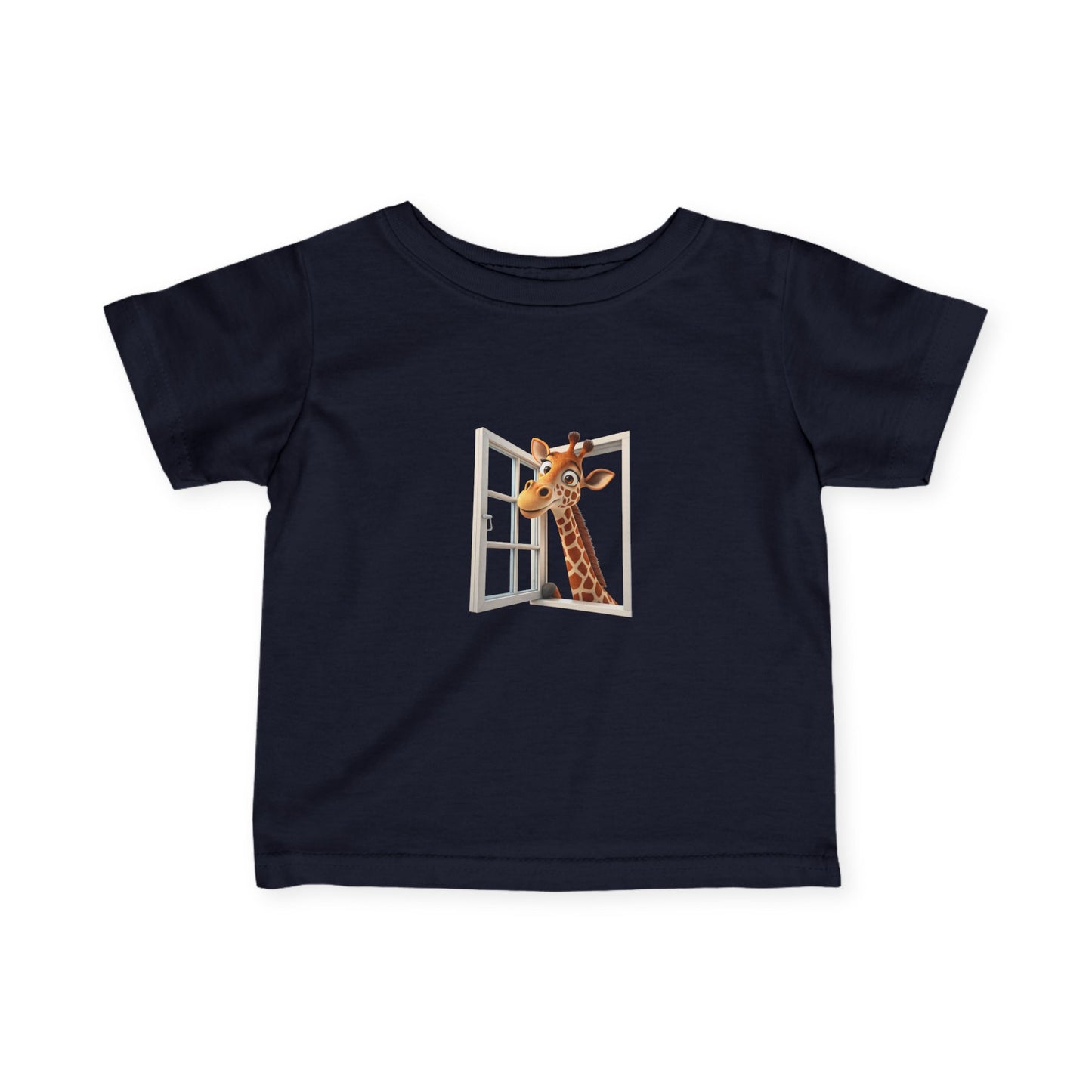 Adorable Giraffe Infant Tee - Cute Baby Shirt, Toddler Gift, Kids Animal Tee, Birthday Present, Baby Shower Gift
