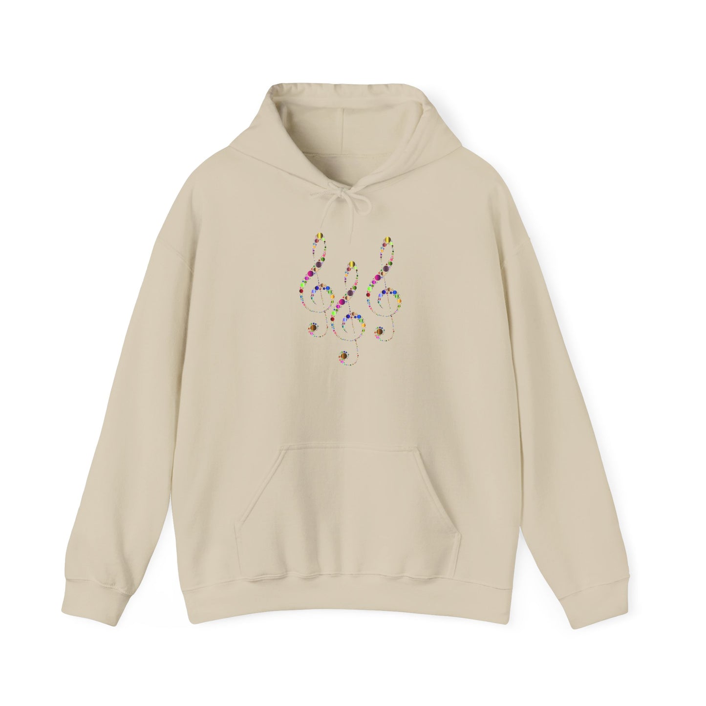 Unisex Heavy Blend™ Hooded Sweatshirt - Treble Clef