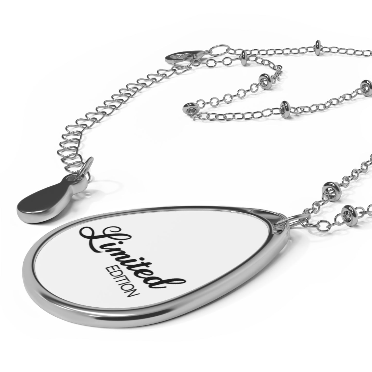 Elegant Limited Edition Oval Necklace, Minimalist Jewelry, Gift for Her, Layering Necklace, Everyday Accessory, Anniversary Gift