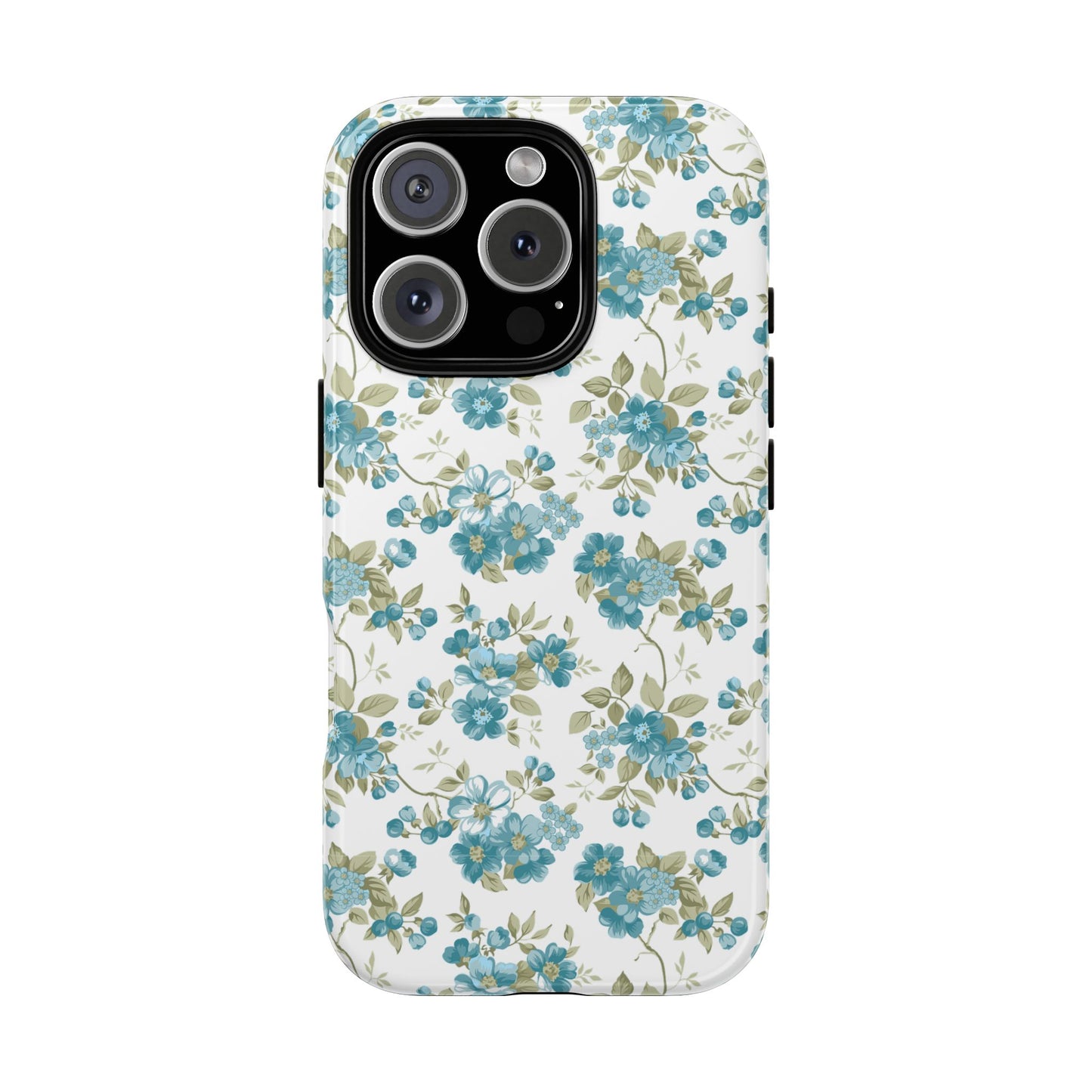 Floral Phone Case - Tough Cases, Durable Phone Cover, Cute Floral Design, Gift for Her, Trendy Phone Accessory, Spring Style