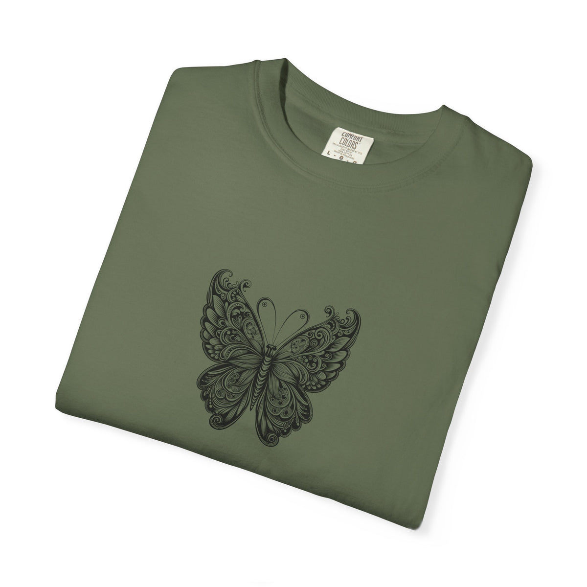 Bohemian Butterfly T-shirt, Unisex Clothing, Nature Inspired Tee, Gift for Her, Casual Wear, Summer Fashion