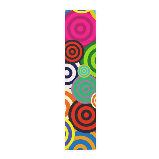 Colorful Circle Table Runner - Cotton & Poly