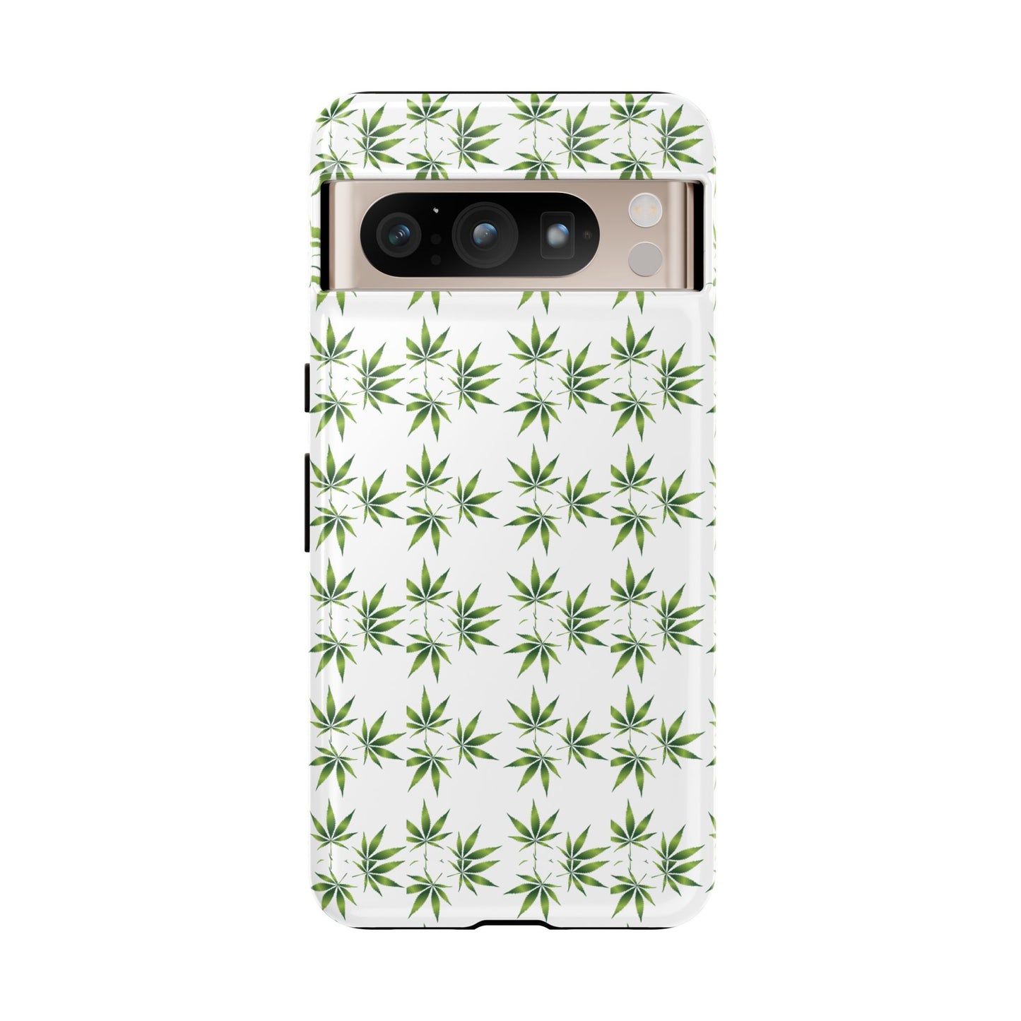 Stylish Phone Case with Cannabis Leaf Design, Durable Phone Cover, Gift for Stoner Friends, Unique Phone Accessory, Nature-Inspired Design